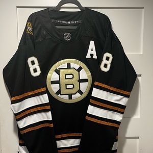 David Pastrnak Boston Bruins Centennial Jersey